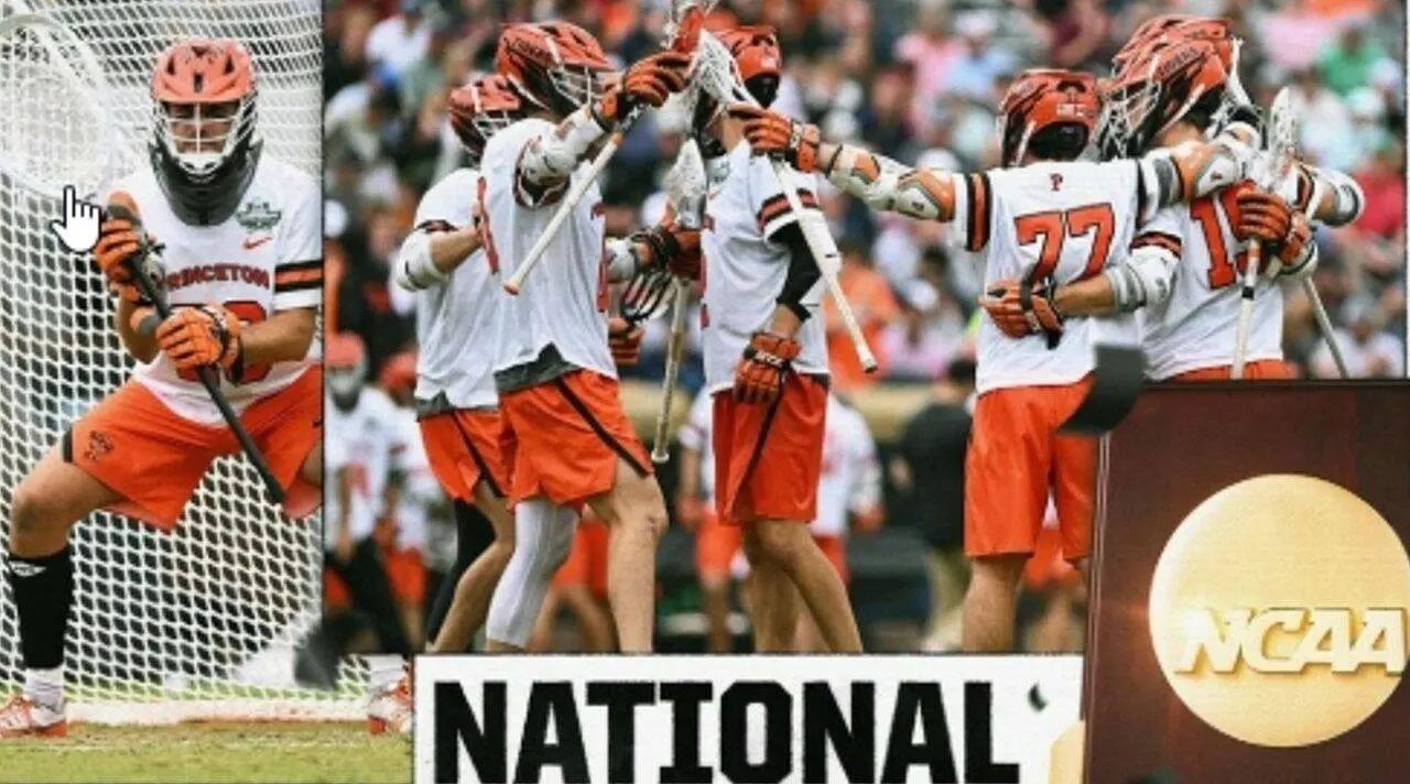Princeton voittaa Notre Damen ja voitti Division I lacrosse-tittelin 25 vuoden jälkeen