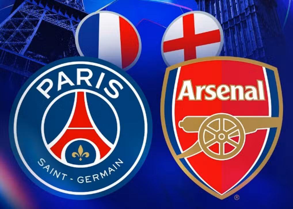 PSG x Arsenal - X.com/ UEFA Champions League