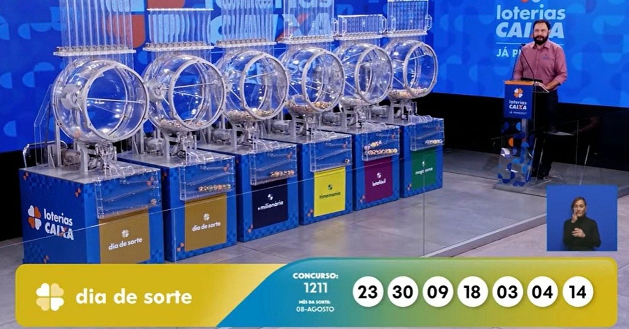 Resultado Dia de Sorte 1211