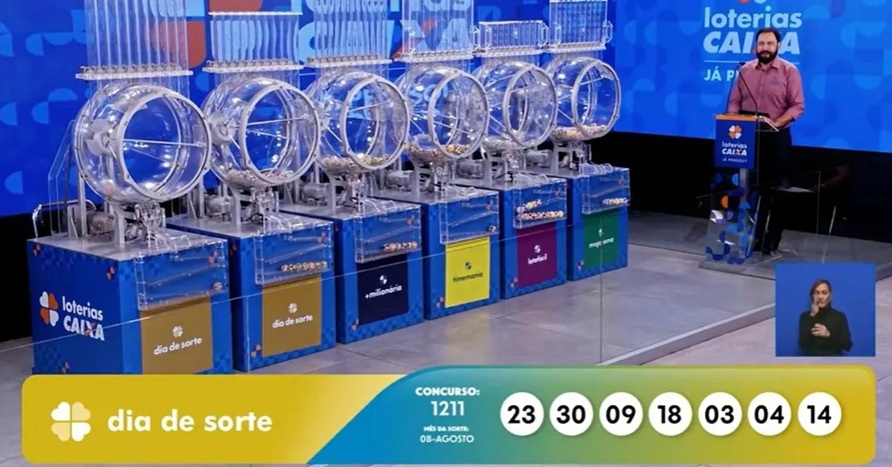 Resultado Dia de Sorte 1211