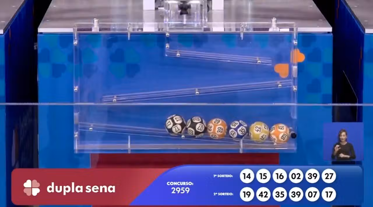 Resultado Dupla Sena 2959