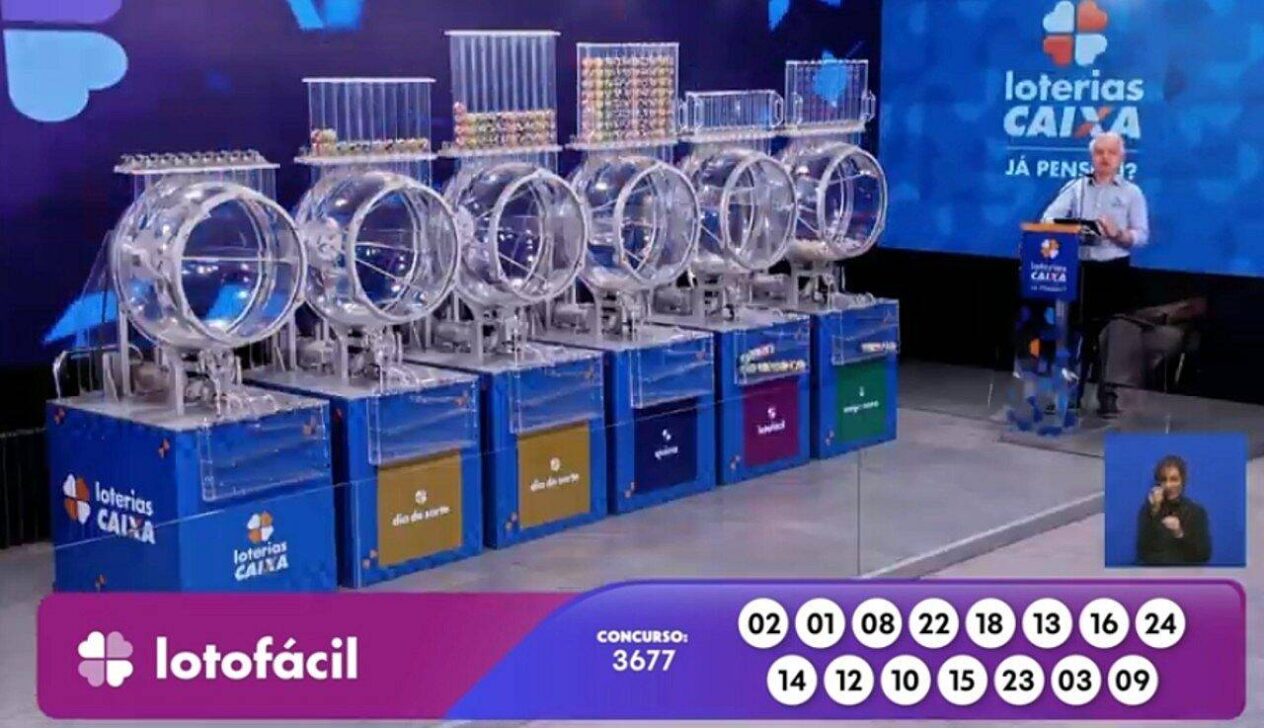 Resultado Lotof&aacute;cil 3677