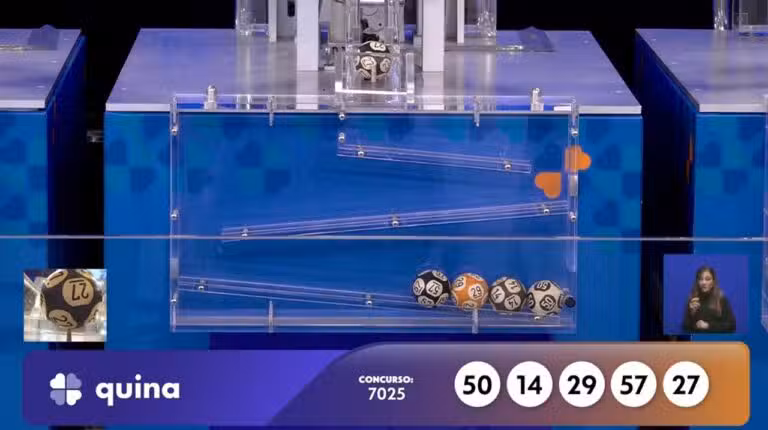 Resultado Quina 7025
