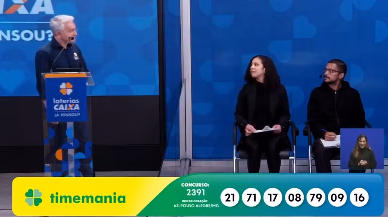Resultado Timemania 2391