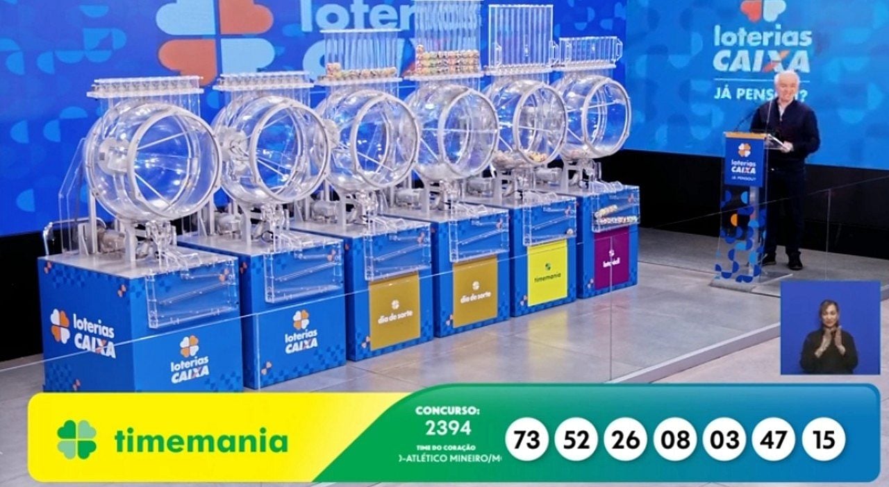 Resultado Timemania 2394