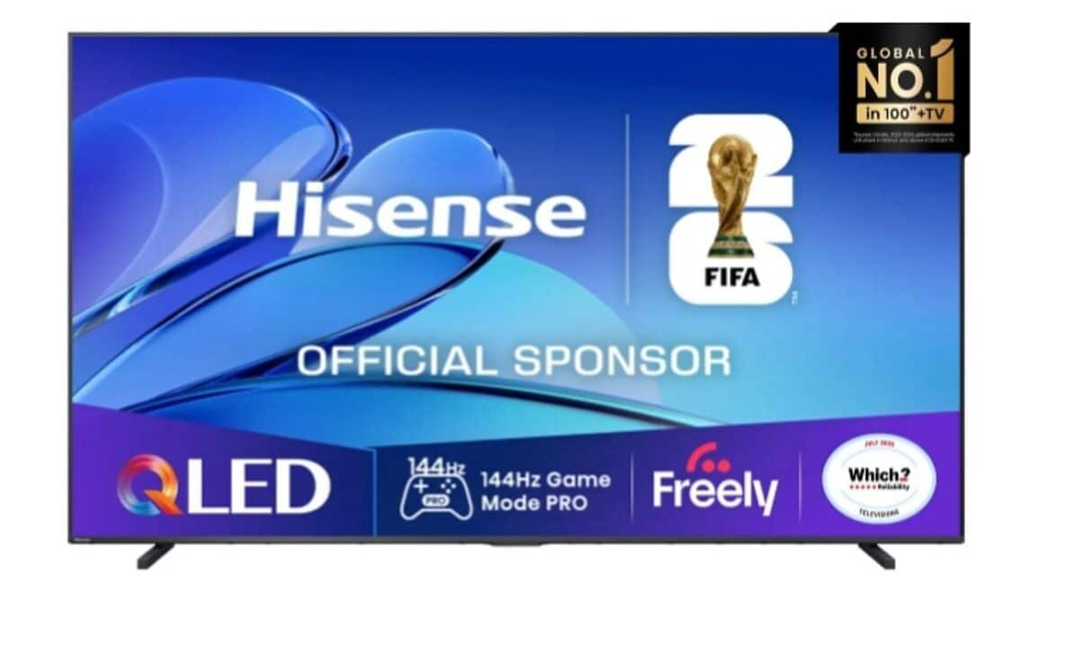 TV QLED Hisense de 98 polegadas - Divulgação
