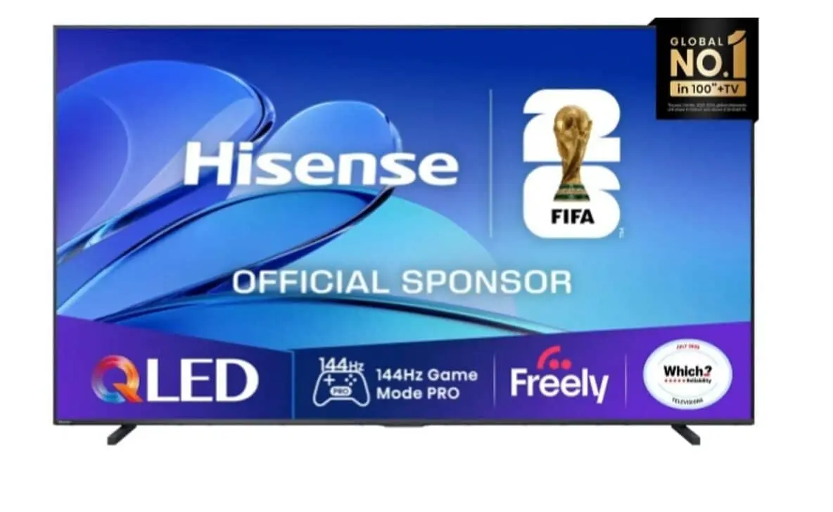TV QLED Hisense de 98 inchi - Divulgação