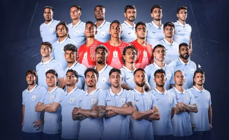 Uruguai - X.com/ Seleção do Uruguai