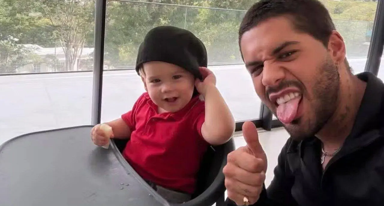 Zé Felipe posta com os filhos - Instagram