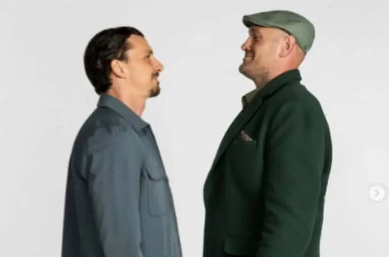 Zlatan Ibrahimovic x Tyson Fury - Instagram