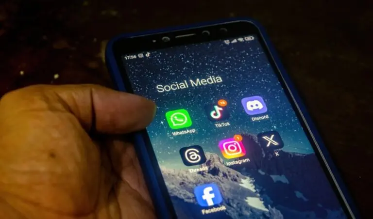 Aplicativos WhatsApp TikTok X Instagram