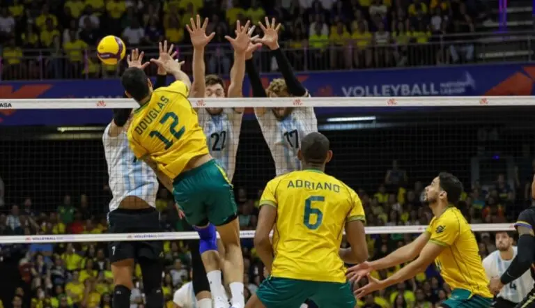 Brasil x Argentina Volei
