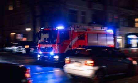 Caminhão de bombeiro Alemanha