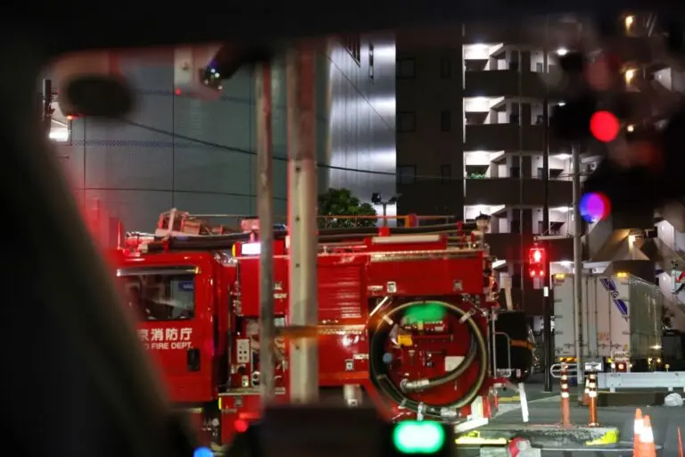 caminhão de bombeiro japão