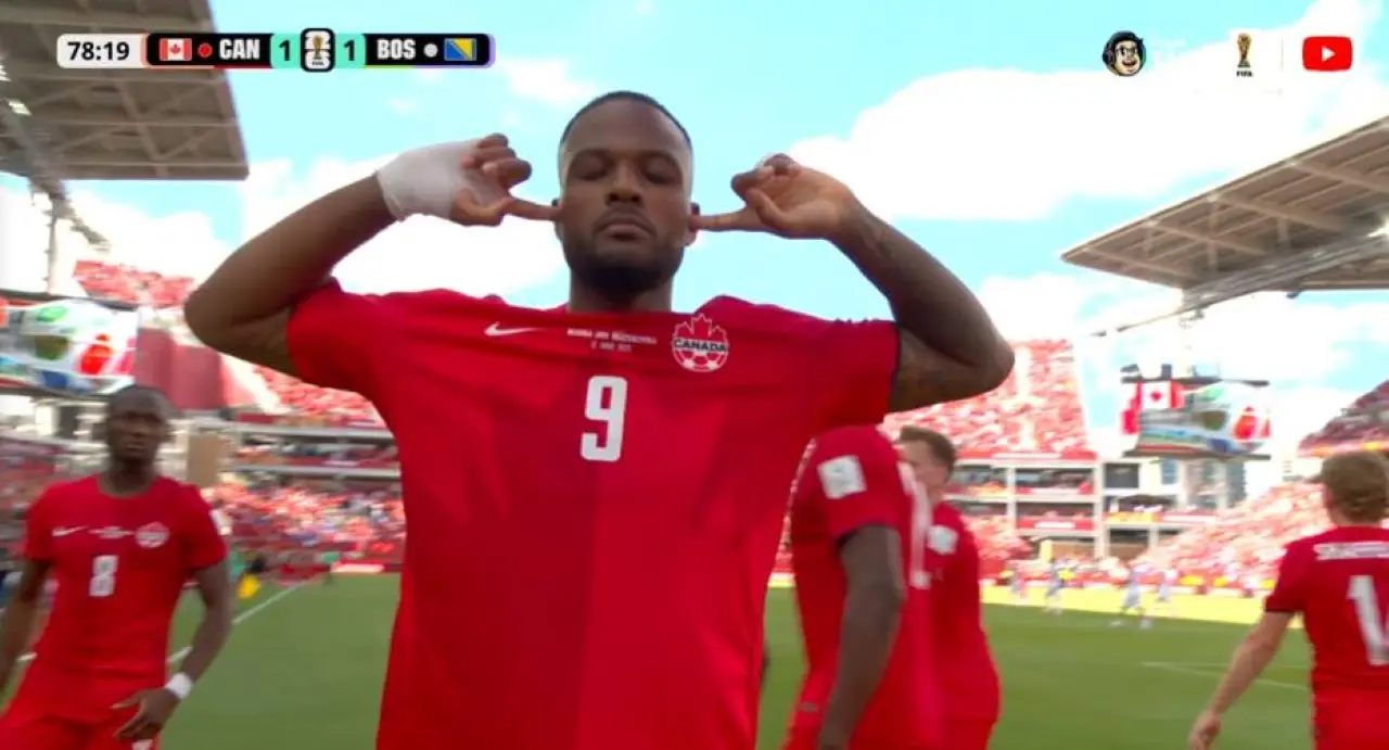 Canada empata a partida no segundo tempo