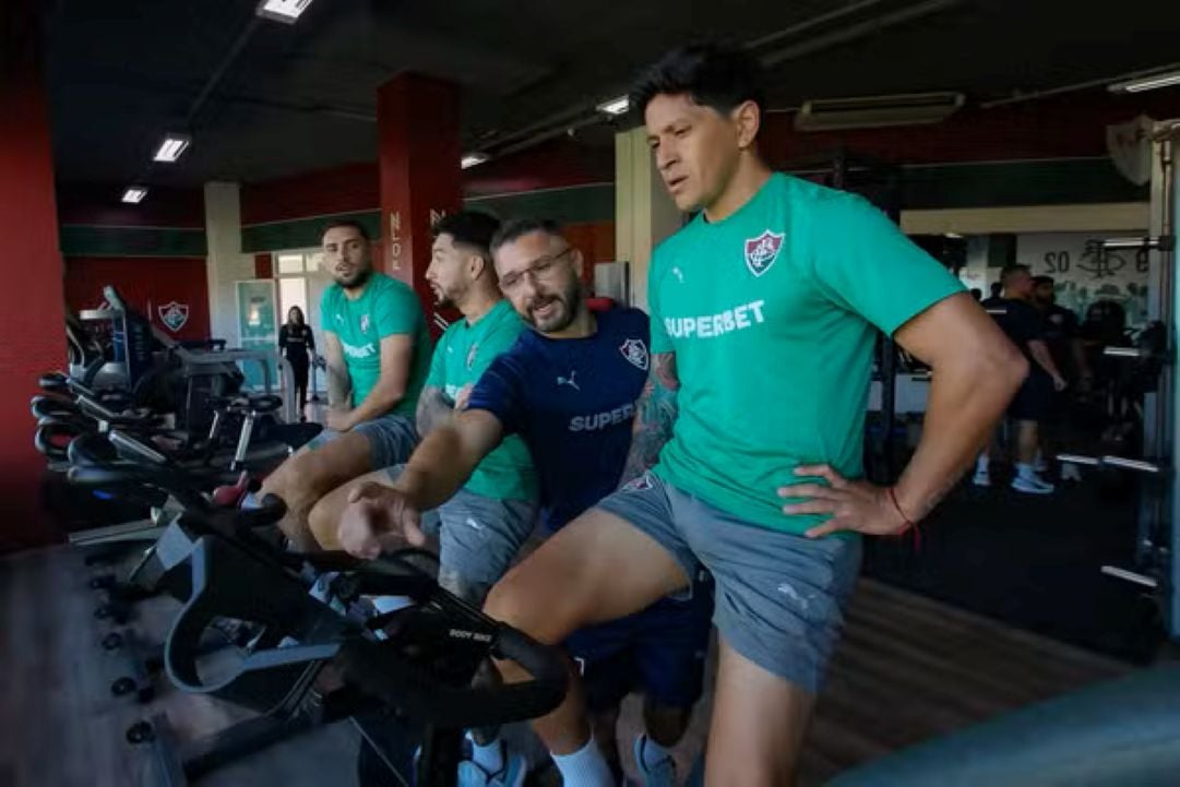 Cano na reapresentação do Fluminense