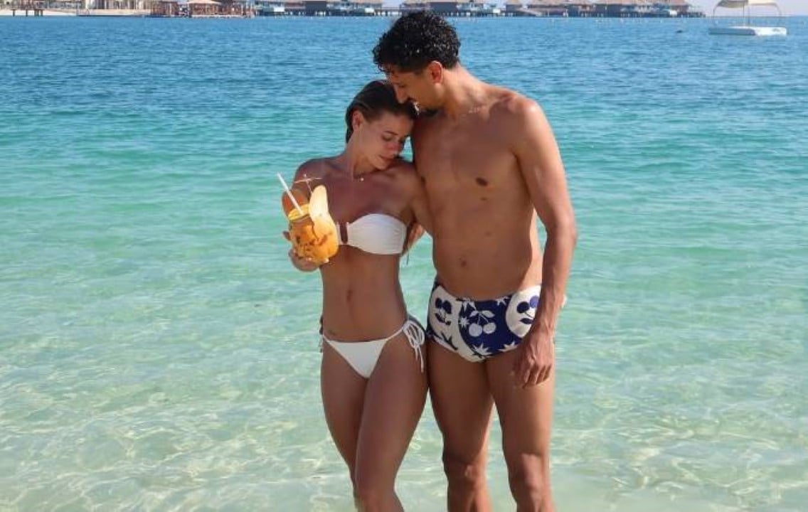 Carol Cabrino e Marquinhos