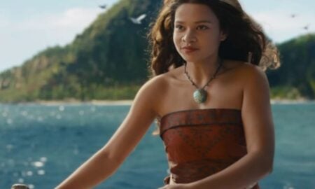 Catherine Lagaʻaia no novo trailer de 'Moana'.