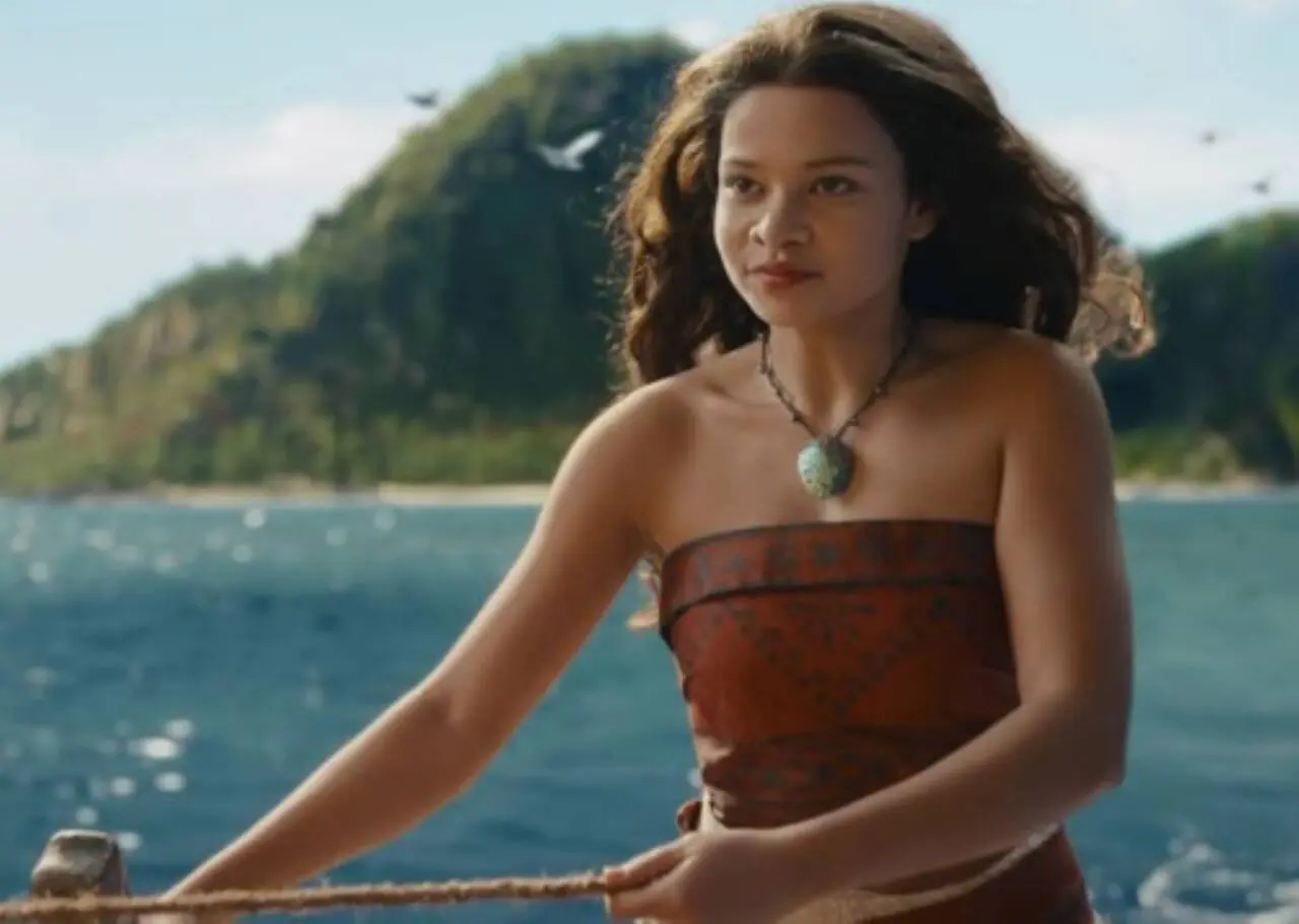 Catherine Lagaʻaia no novo trailer de 'Moana'.