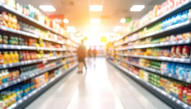 Corredor de supermercado