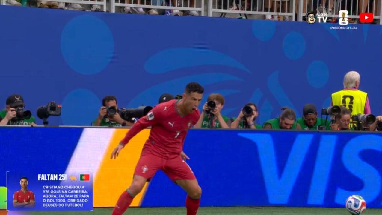 כריסטיאנו רונאלדו קבע 3-0 לפורטוגל