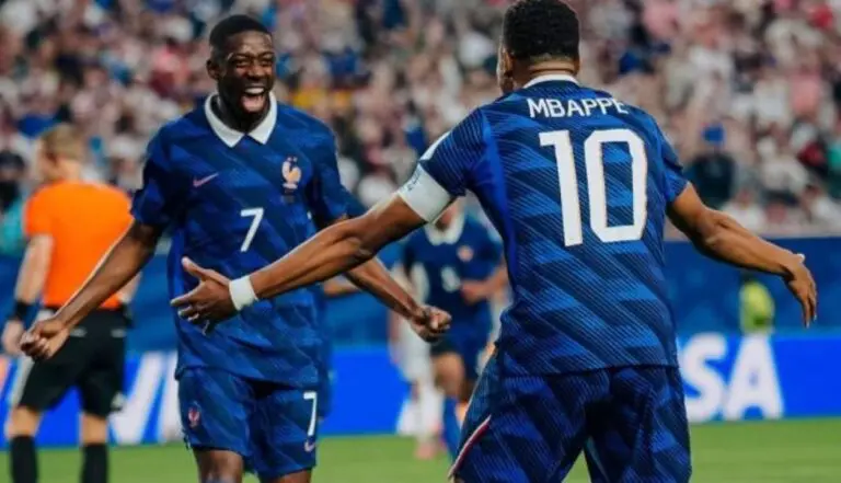 Dembele e Mbappé