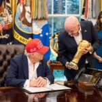 Donald Trump e Gianni Infantino