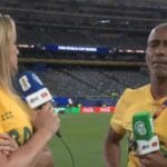 Fernanda Gentil esclarece atrito com Romário em transmissão ao vivo de jogo da Copa