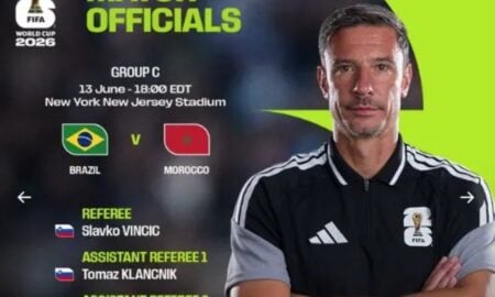 Fifa define Slavko Vinčić para apitar estreia da Seleção Brasileira