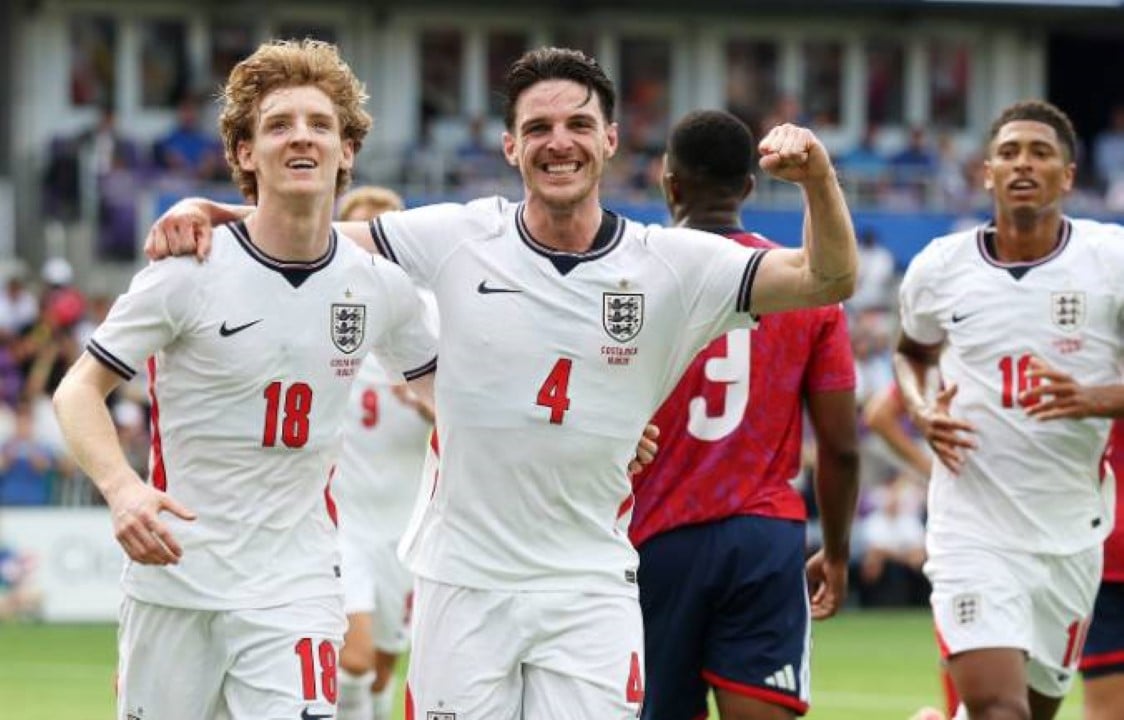 Gordon e Declan Rice