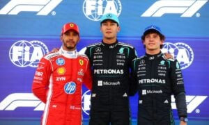 Hamilton, Russell e Antonelli