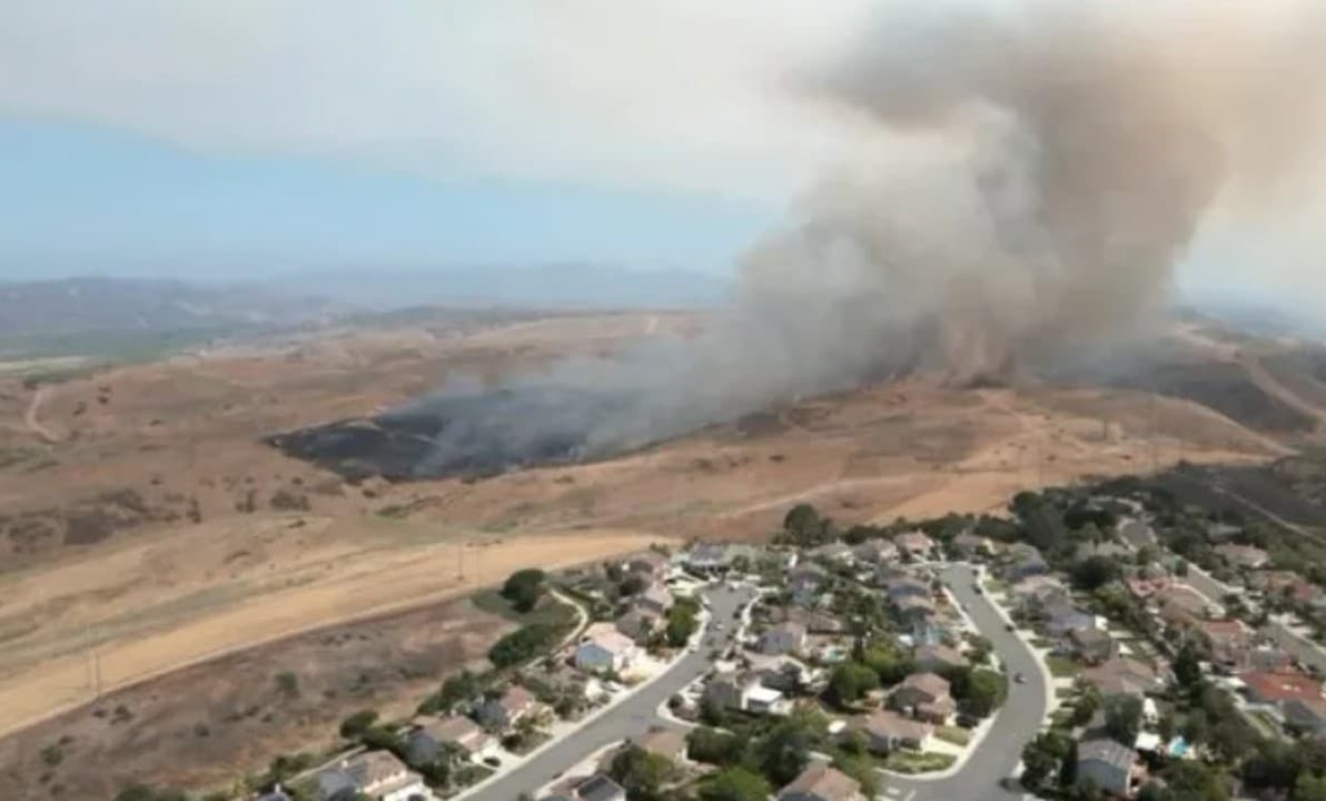 Incêndio em Camp Pendleton