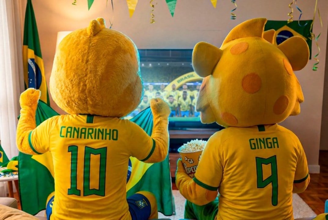 Jogo Brasil mascotes