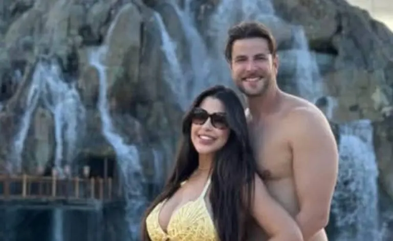 Lais Caldas e Gustavo Marsengo
