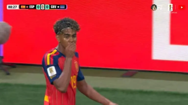 Lamine Yamal lamenta atuação ruim da seleção espanhola