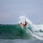Despedida de Luana Silva nas quartas de final da WSL em El Salvador após duelo com Carissa Moore
