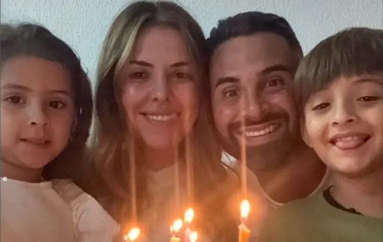 Lucas Trejo e Familia