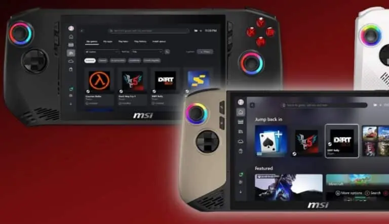MSI Claw 8 EX AI-