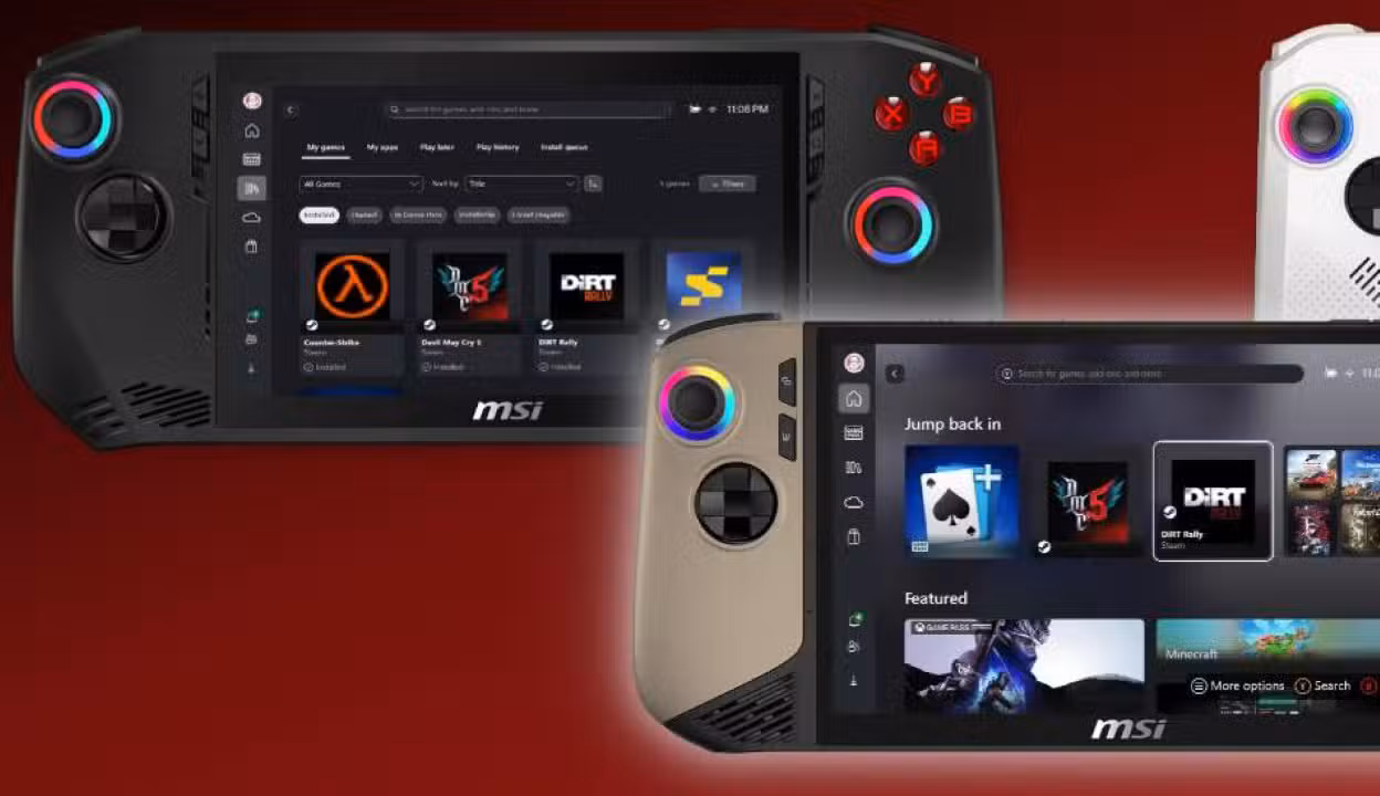 MSI Claw 8 EX AI-