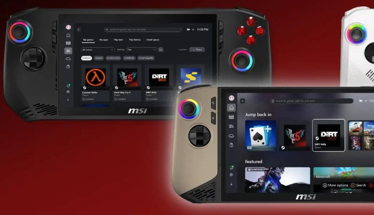 MSI Claw 8 EX AI-