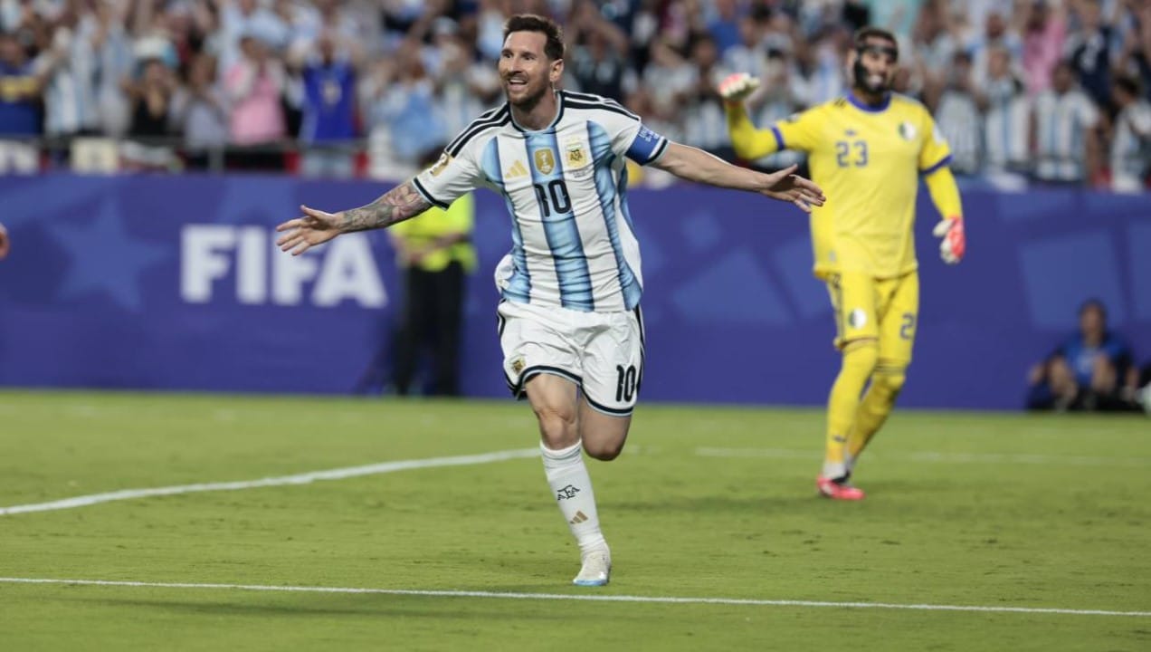 Messi pela Argentina