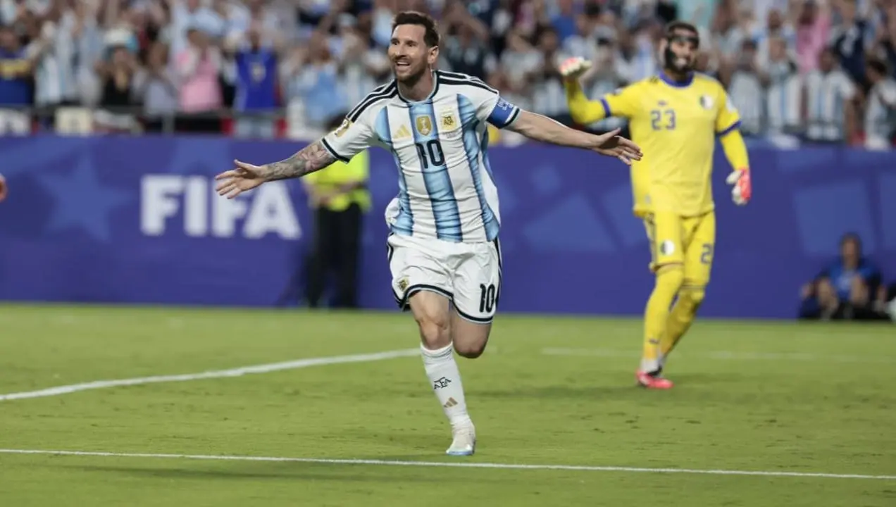 Messi pela Argentina