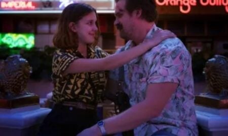 Millie Bobby Brown e David Harbour