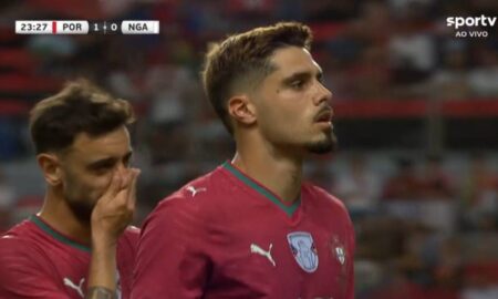 Pedro Neto abre o placar para Portugal
