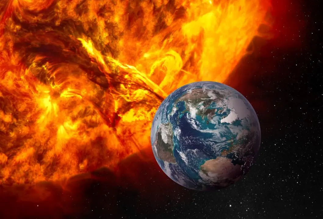 Pianeta Terra e Sole