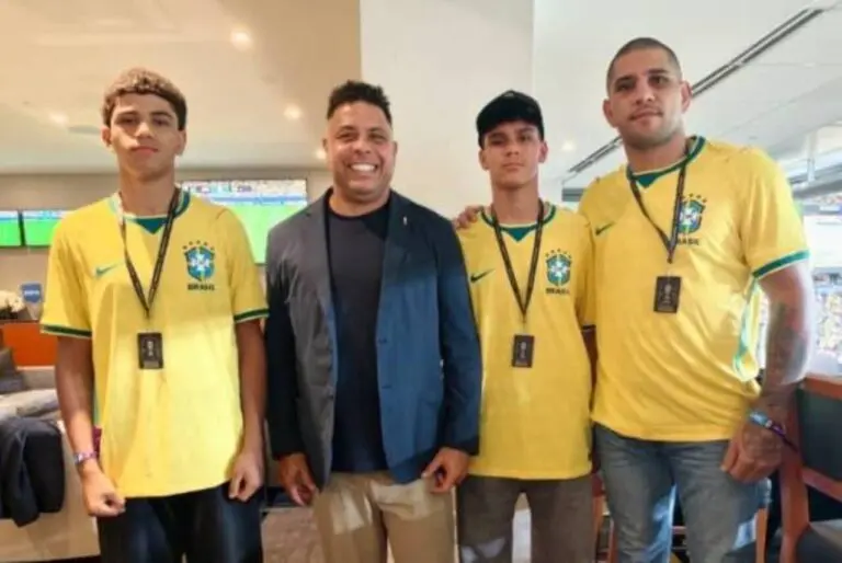Poatan com Ronaldo