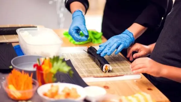 Preparando Sushi