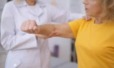 Reabilitação, paciente, fisioterapia