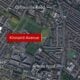 Rua Kinnaird, no norte de Belfast