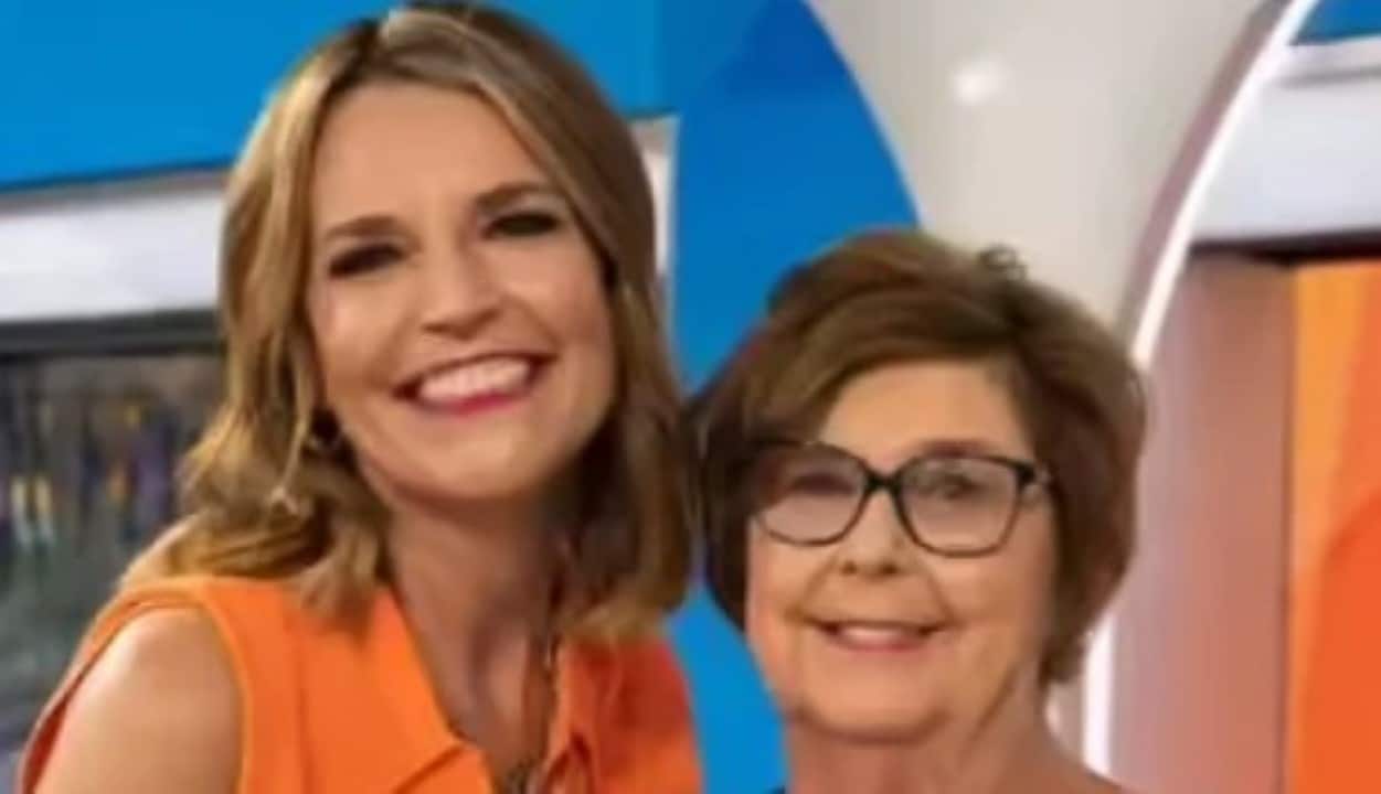 Savannah Guthrie e mãe